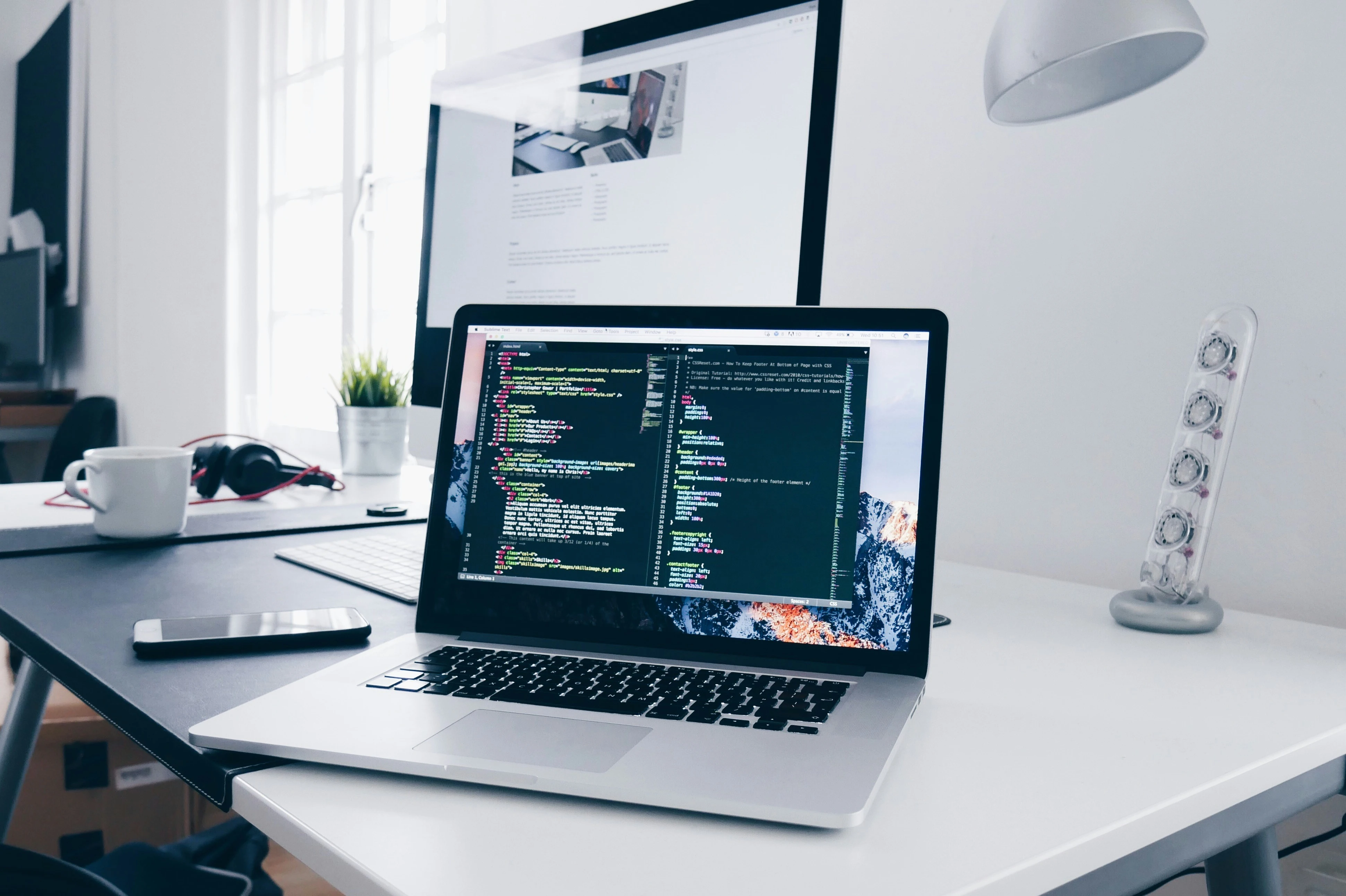 Web development and coding concept – ALUFUQ photography and videography